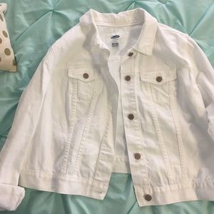 White Jean Jacket
